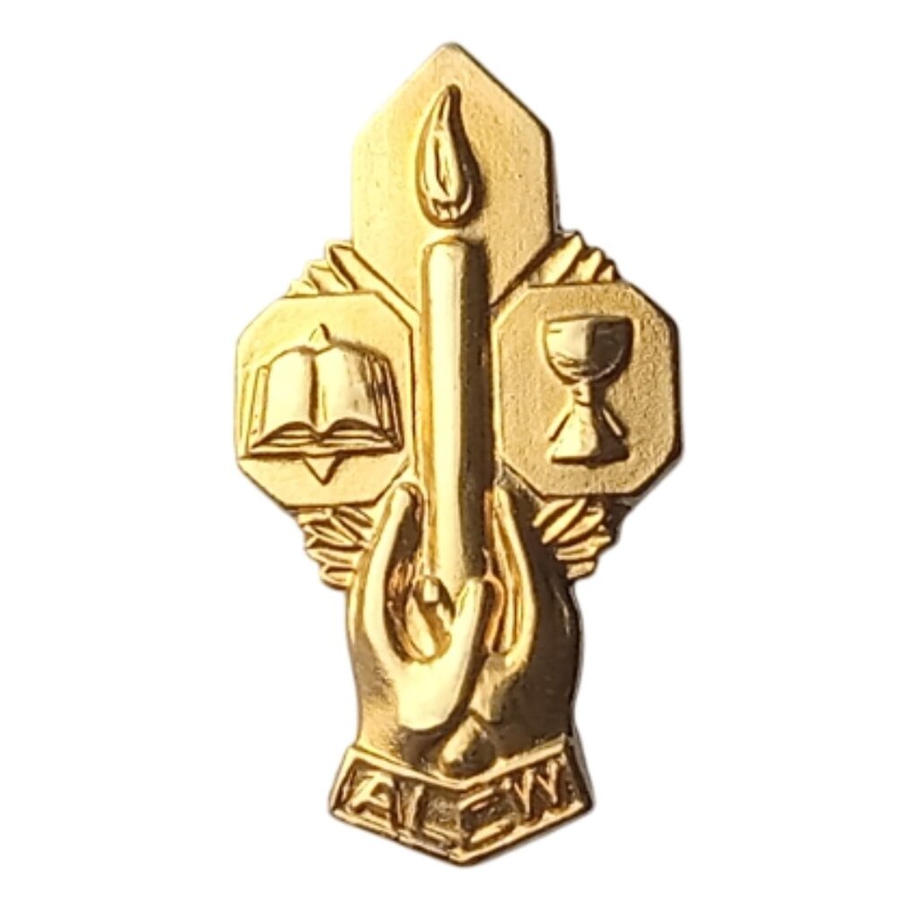 Vintage Religious Collectible Faith Pin